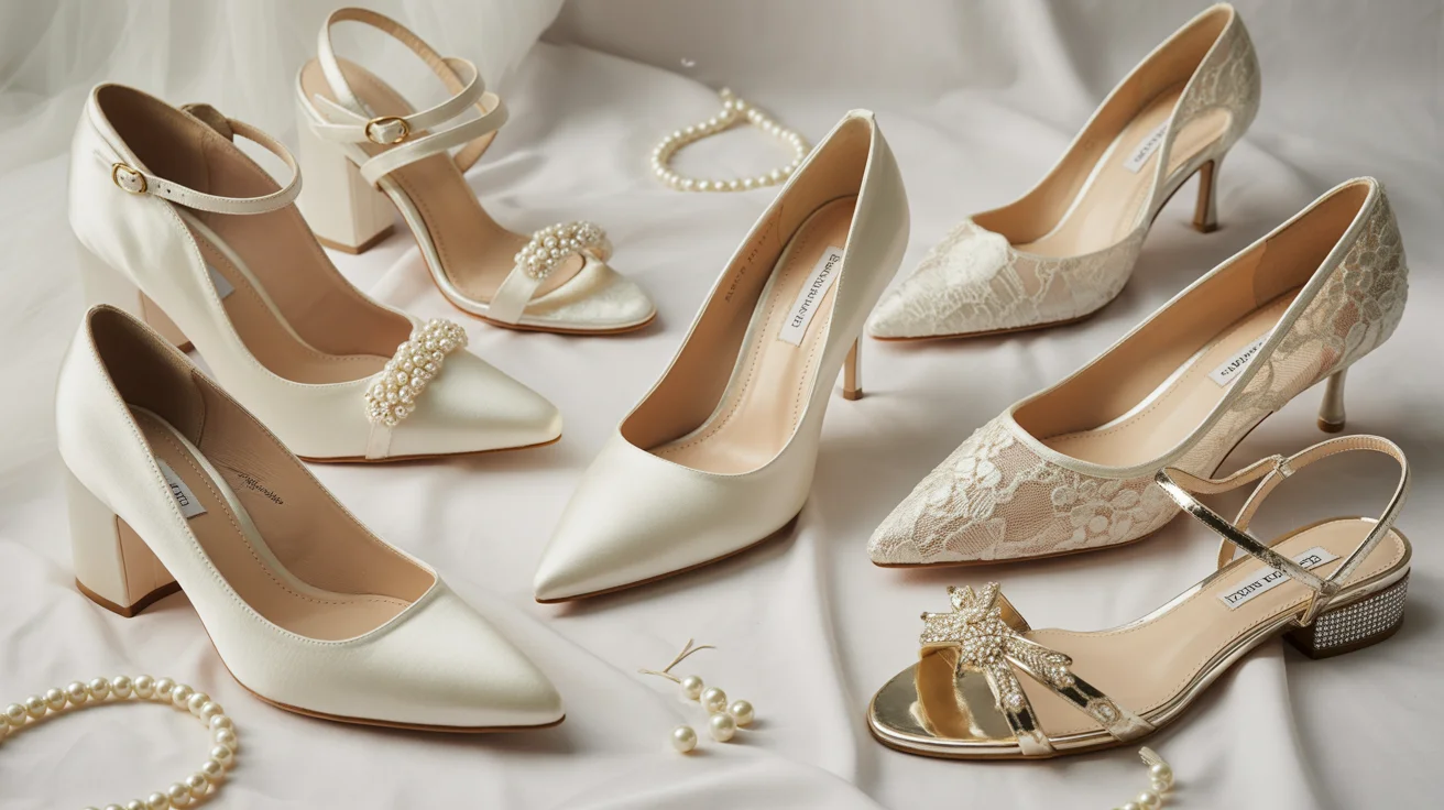 16 Wedding Shoe Ideas That Feel Elegant, Modern & Comfortable
