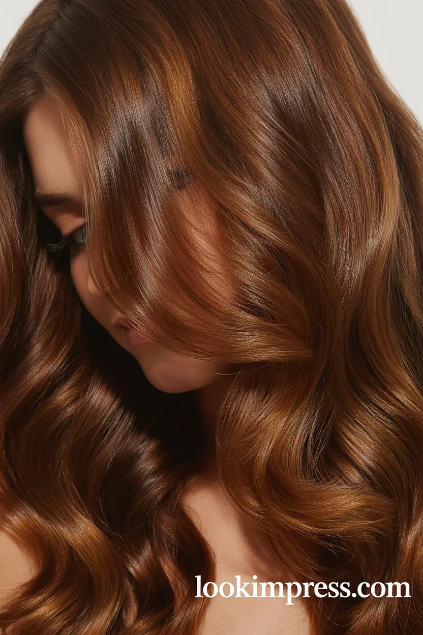  Soft chestnut brown hair color