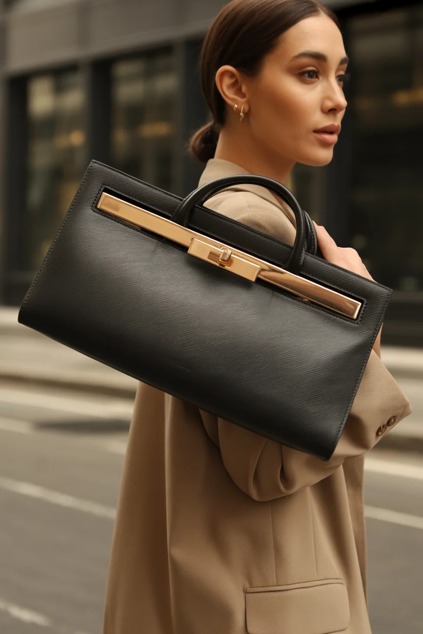 Modern east-west handbag trend