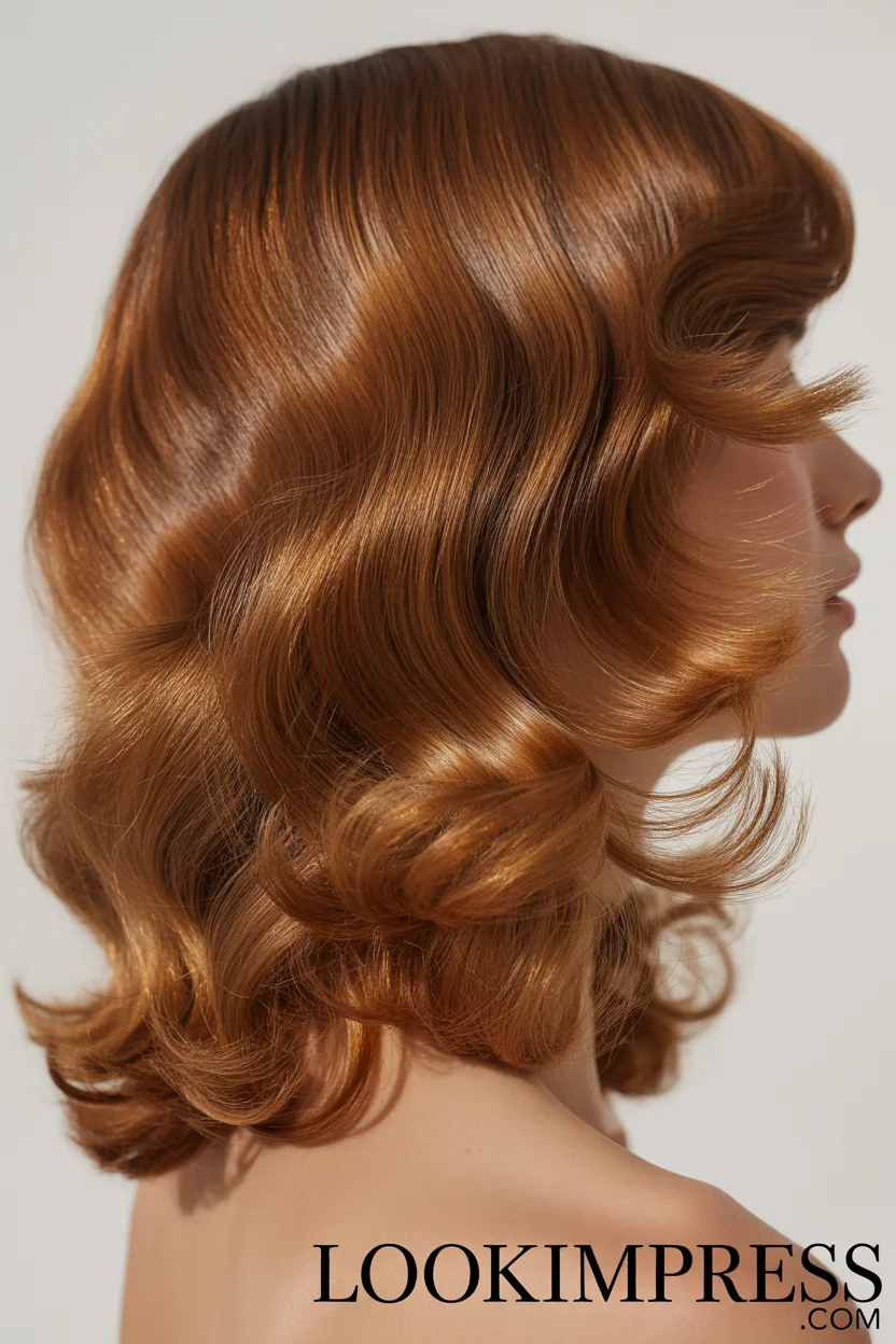 Butterfly layers medium hairstyle
