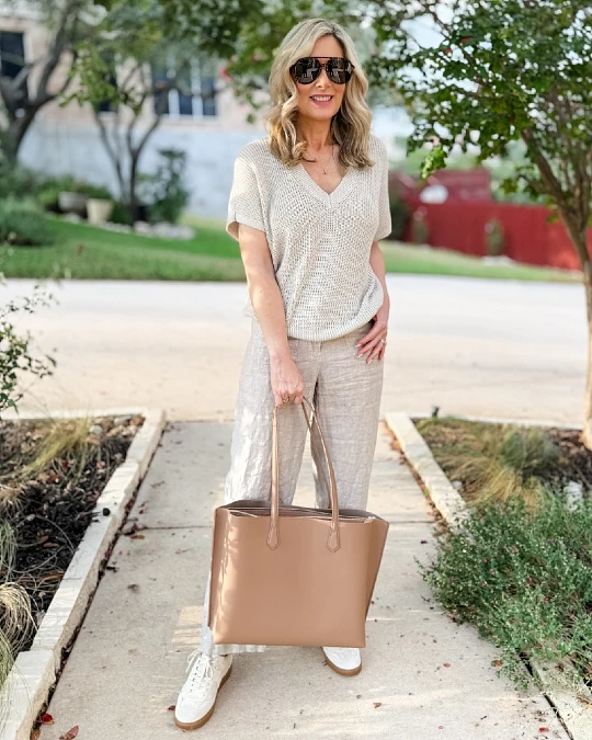 An All-Beige Outfit That Isn’t Boring