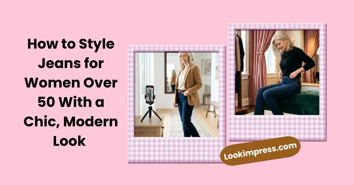 How to Style Jeans for Women Over 50 With a Chic, Modern Look